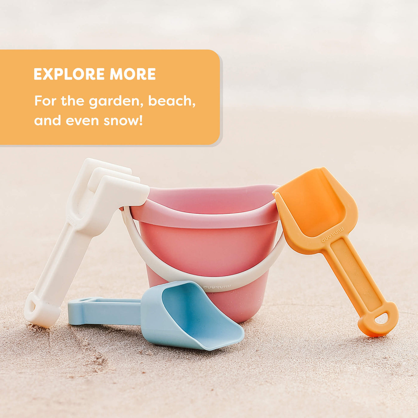 ECO Small Sand Toys 4 Piece Set